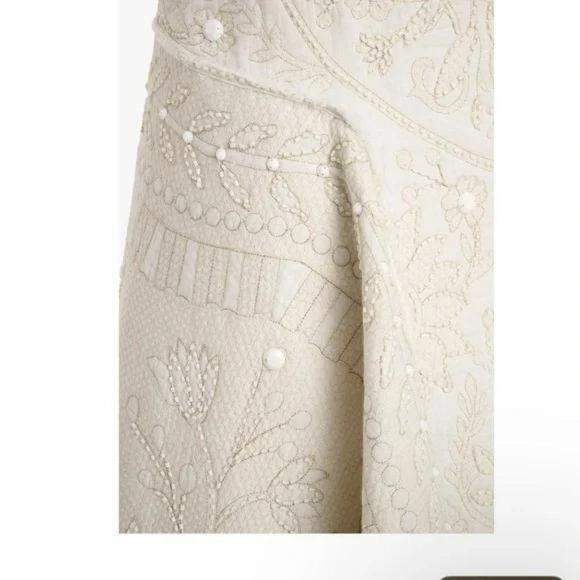 ZARA ATELIER EMBROIDERD CAPE SKIRT LIMITED EDITION - Picture 9 of 10